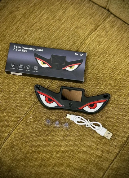 Evil Eye Solar Car Decorative LED Light