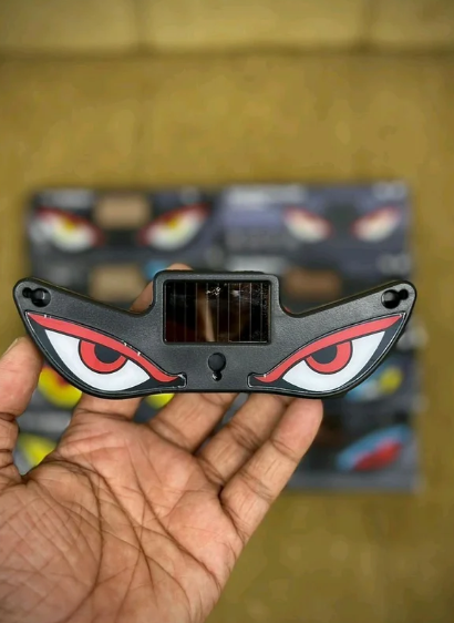 Evil Eye Solar Car Decorative LED Light