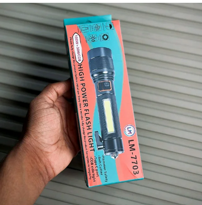 Rechargeable High Power LED Flashlight