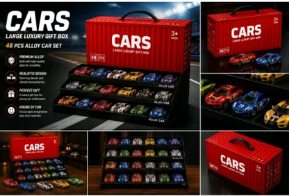 48 Pcs Diecast Alloy Model Toy Cars