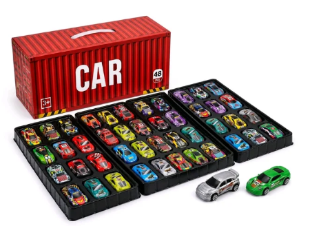 48 Pcs Diecast Alloy Model Toy Cars