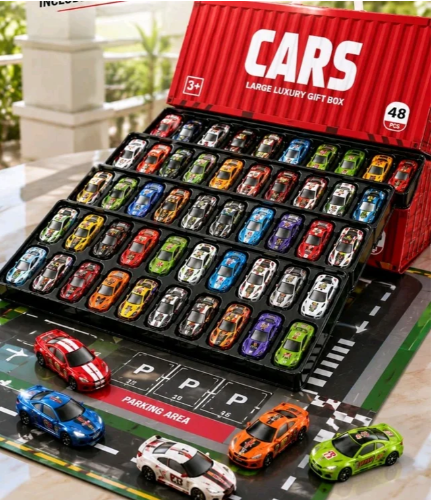 48 Pcs Diecast Alloy Model Toy Cars
