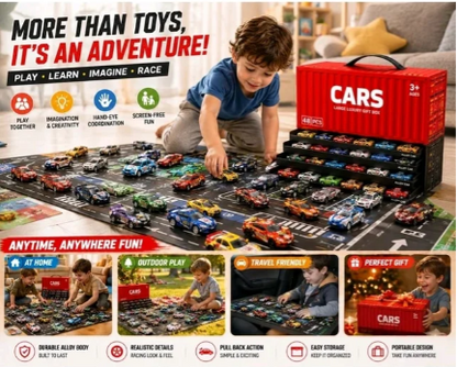 48 Pcs Diecast Alloy Model Toy Cars