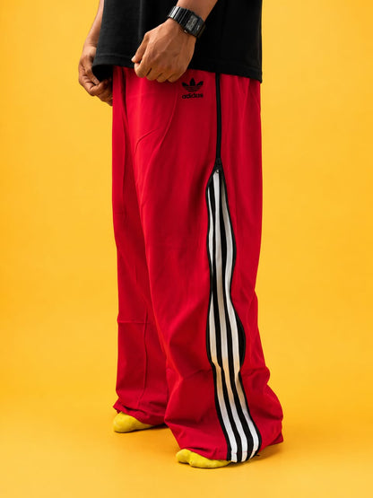 ADIDAS🟰 TRACK 3 LINE  ZIP