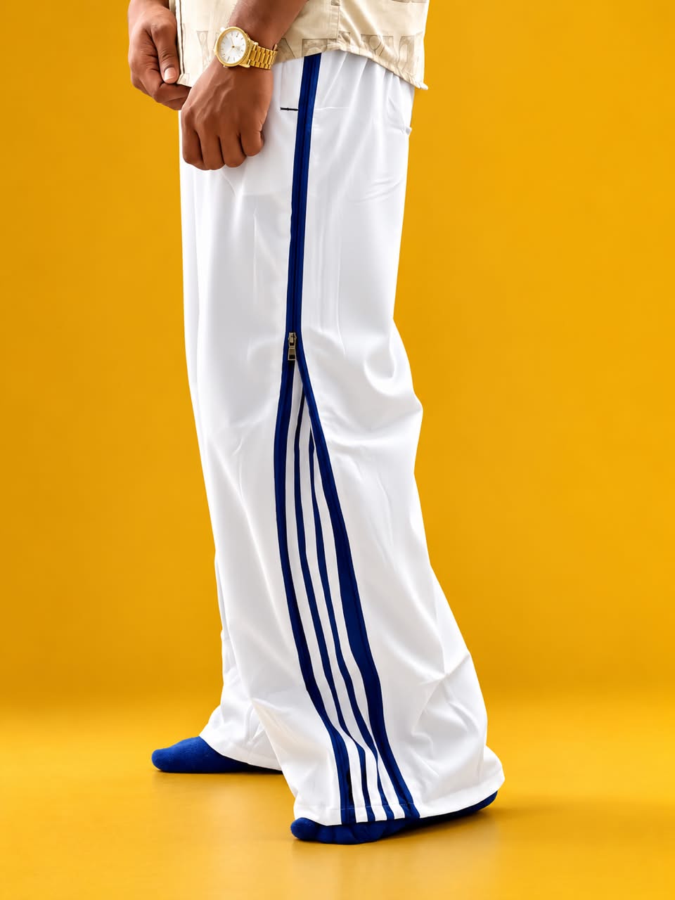ADIDAS🟰 TRACK 3 LINE  ZIP